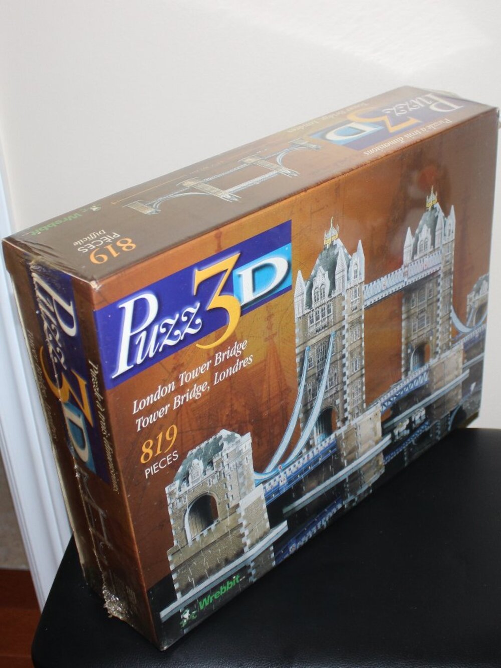 3/$118❤️sealed vintage 1997 Wrebbit PUZZ 3D London Tower Bridge puzzle P3D-911
